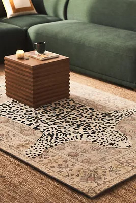 Tufted Octavia Leopard Rug | Anthropologie (US)