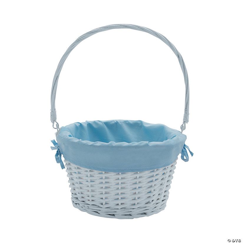 White Easter Basket with Liner | Oriental Trading Company