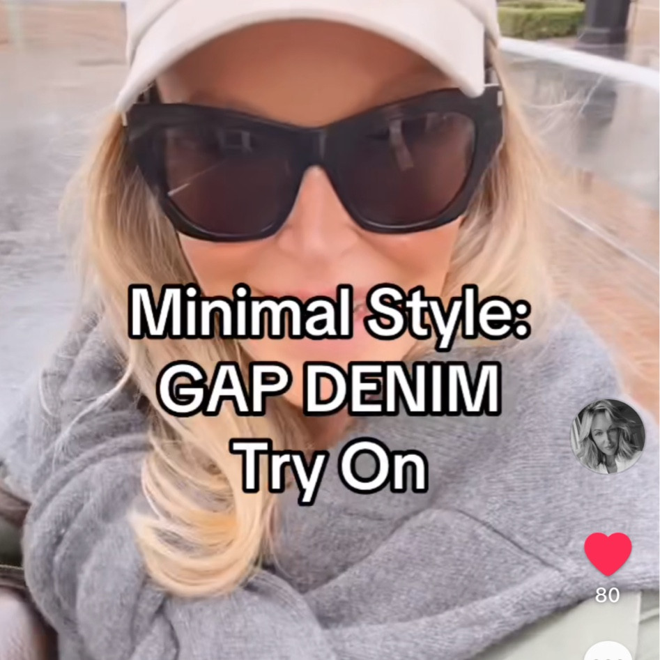 TikTok: GAP denim and faves 