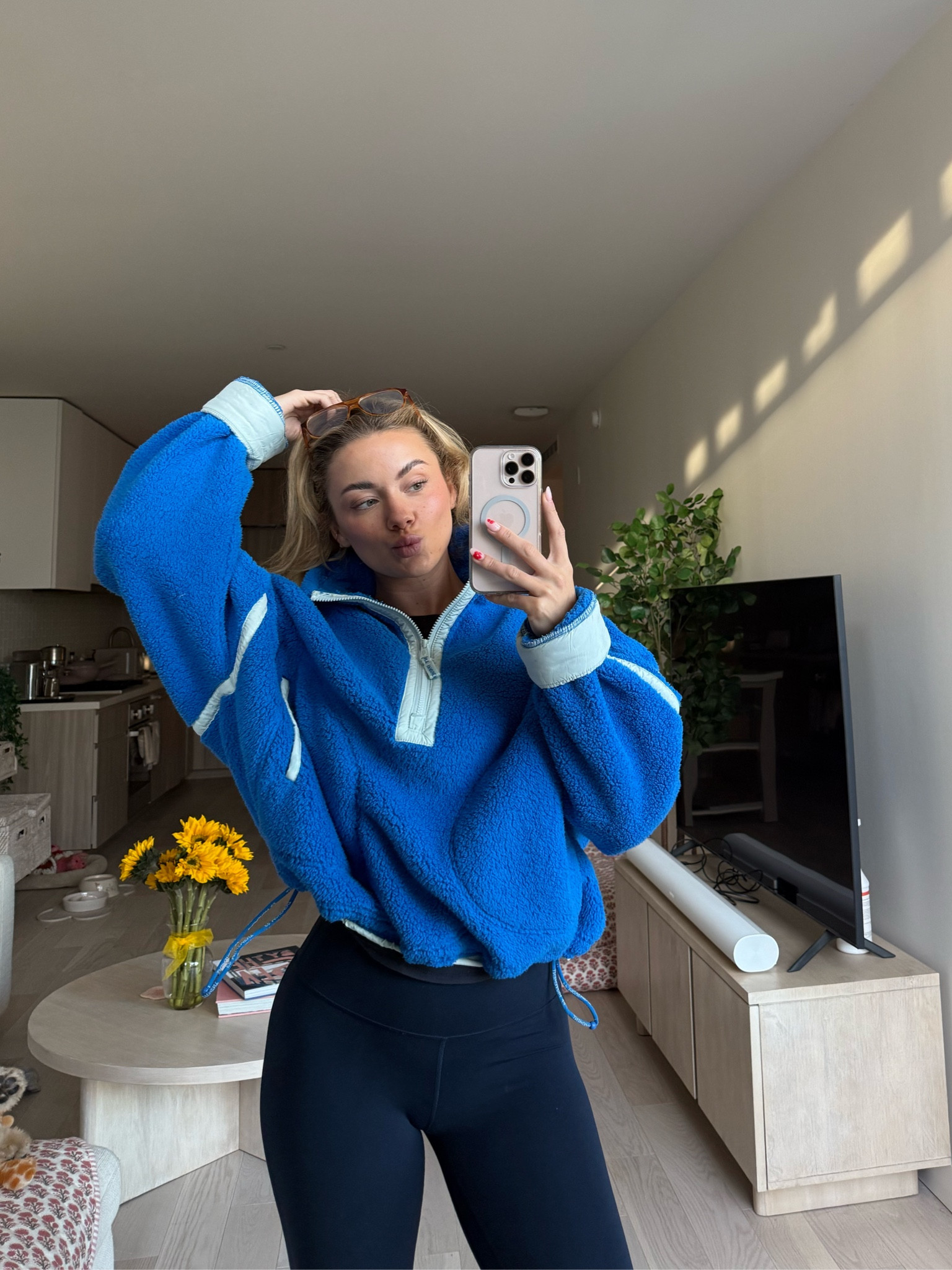 New fav fleece 💙🦋🐟🚙🩵
