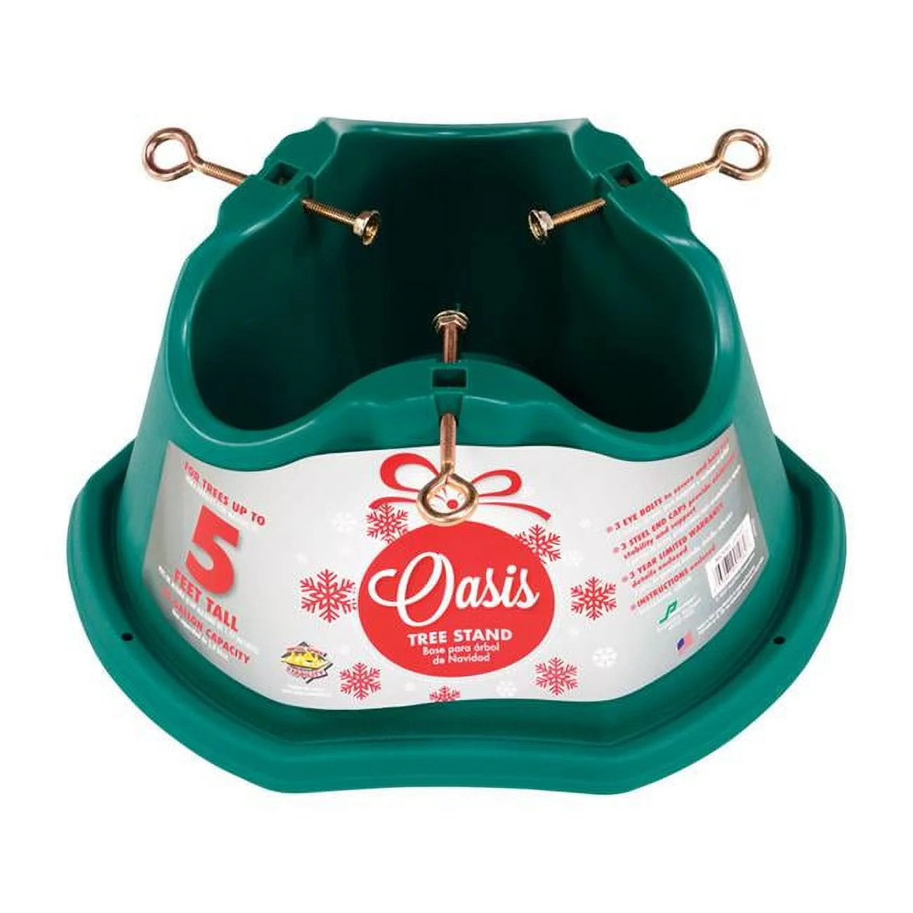 Jack Post Small Plastic Real Christmas Tree Stand 5 ft. | Walmart (US)