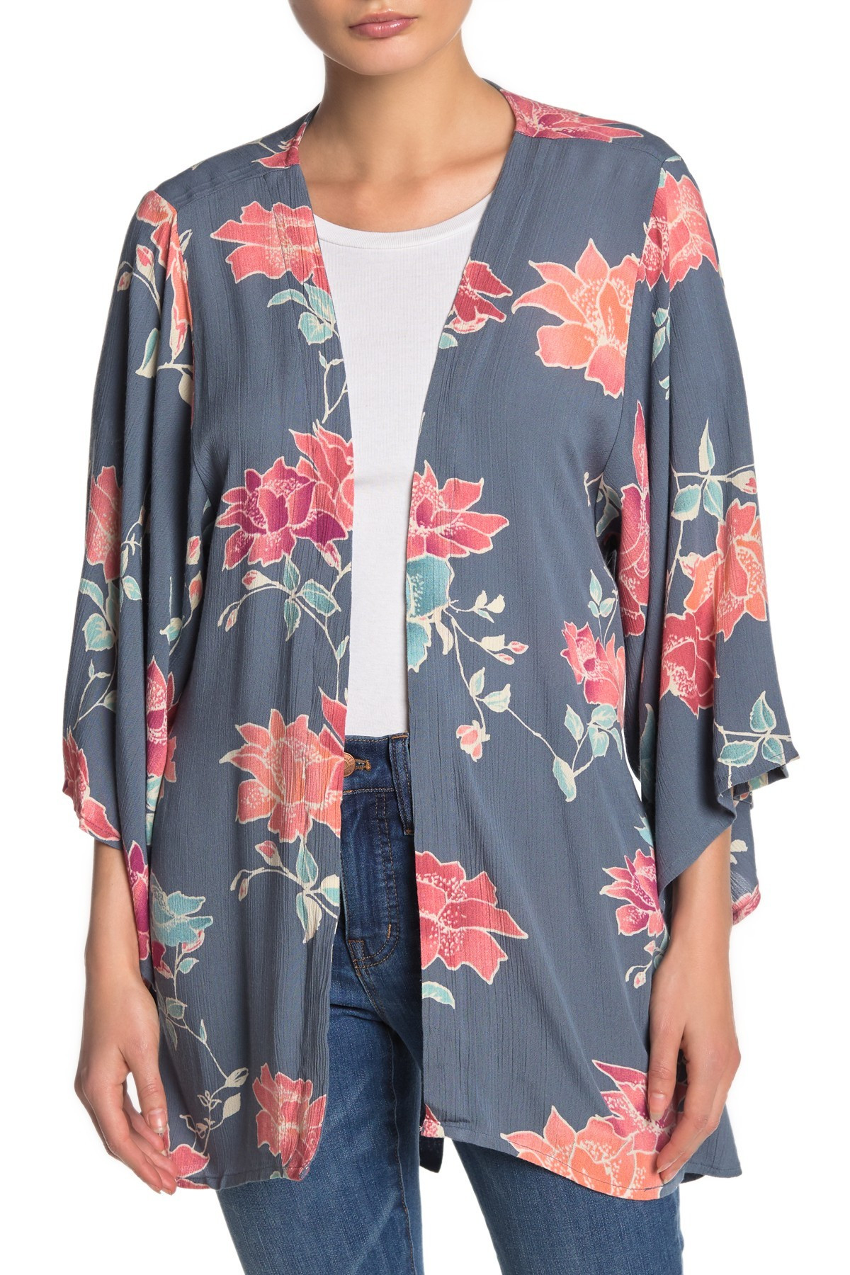 Moon Bay Floral Kimono | Nordstrom Rack