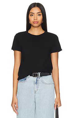 Michael Lauren Darth Perfect Fitted Crew Neck Tee in Black from Revolve.com | Revolve Clothing (Global)