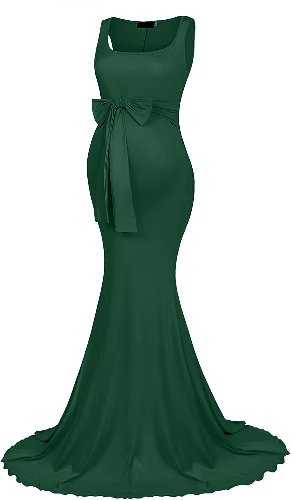 Vivinew Maternity Elegant Sleeveless Mermaid Maxi Dress      
 Engagement, Photoshoot | Amazon (US)