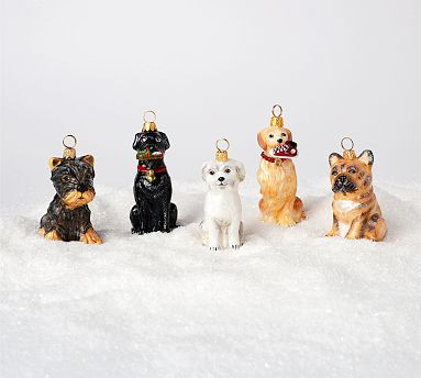 Handmade Heirloom Dog Ornaments | Pottery Barn (US)