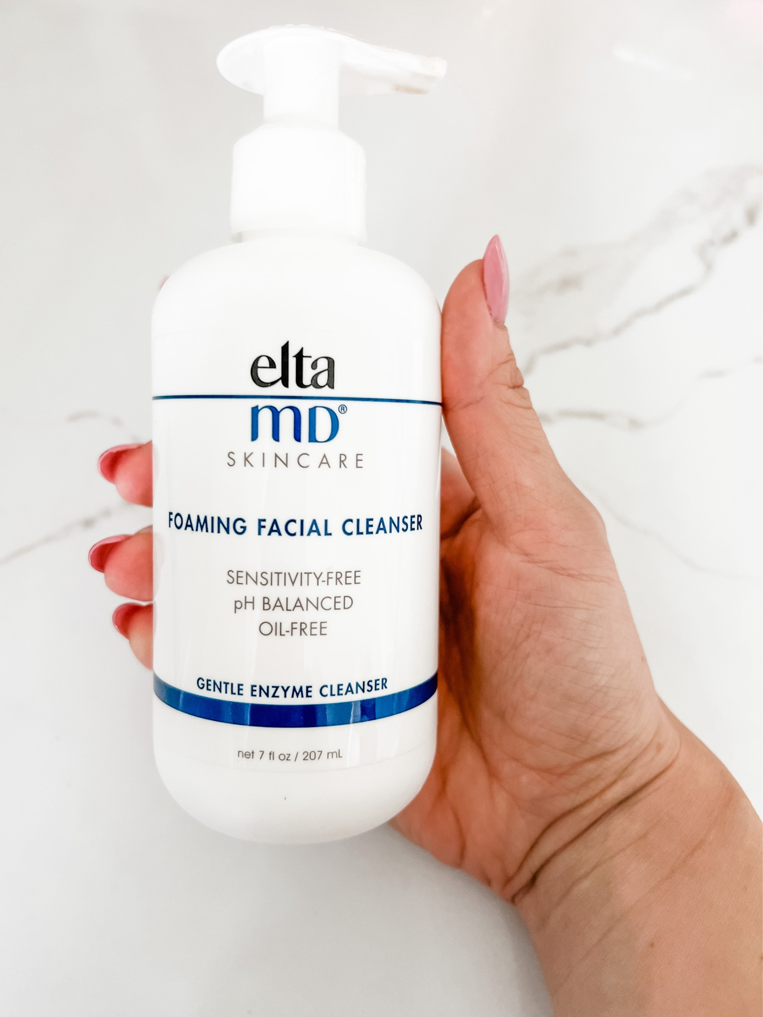 I use this foaming facial cleanser daily and love how much it bubbles up and gentle it is! Just a squirt and it foams up when applied!

Skincare, summer skincare, cleanser, face cleanser, elta md, foaming cleanser, skin product, daily cleanser

#LTKbeauty #LTKunder50