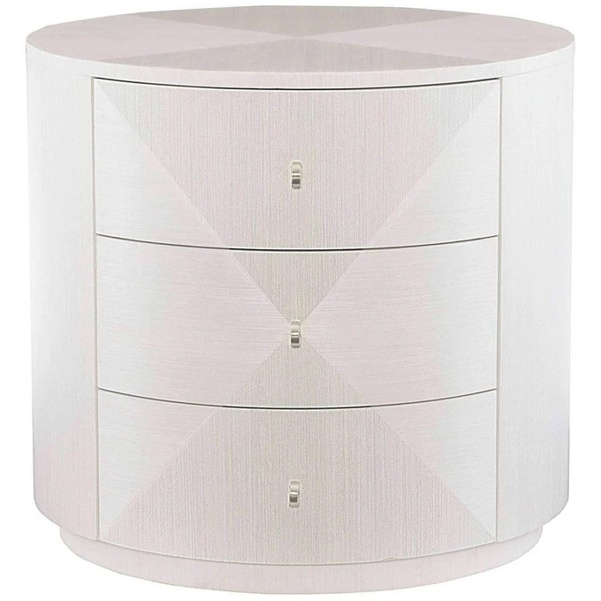 Click for more info about Axiom Round Chairside Table - 3 Drawer