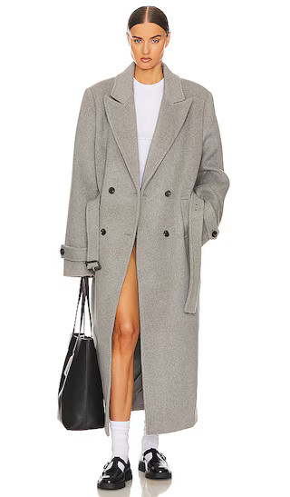 Favorite Bold Shoulder Long Coat in Grey

              
    
        
        
            Favor... | Revolve Clothing (Global)