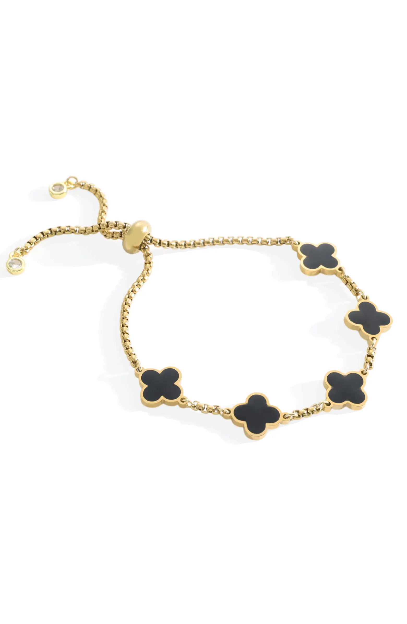 Clover Enamel Bracelet | Nordstrom
