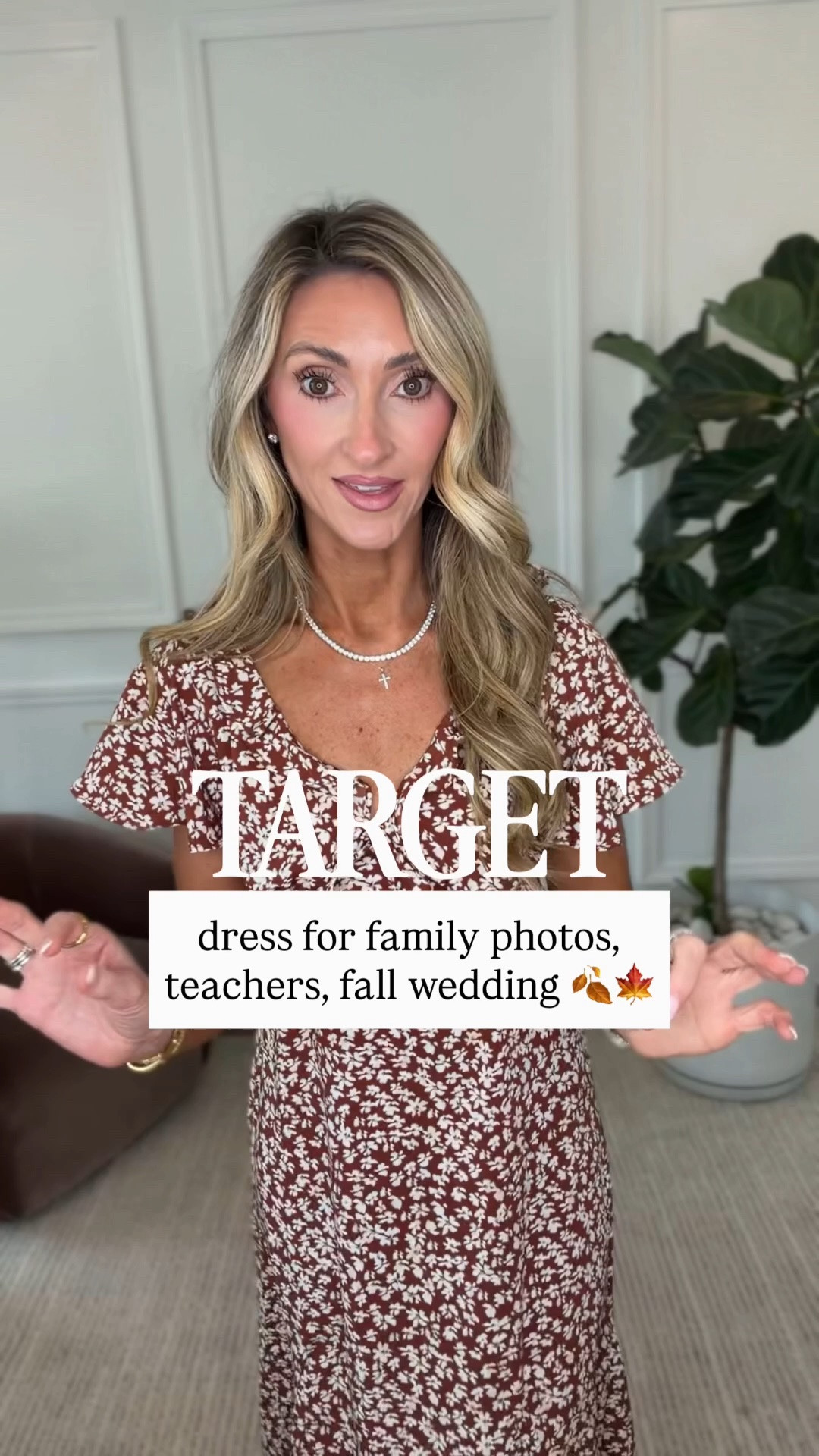 The prettiest fall dress from @Target

#LTKSaleAlert #LTKgrwm #LTKootd