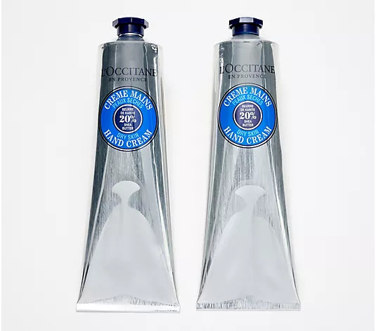 L'Occitane 150ml Jumbo Classic Shea Hand Cream Duo | QVC