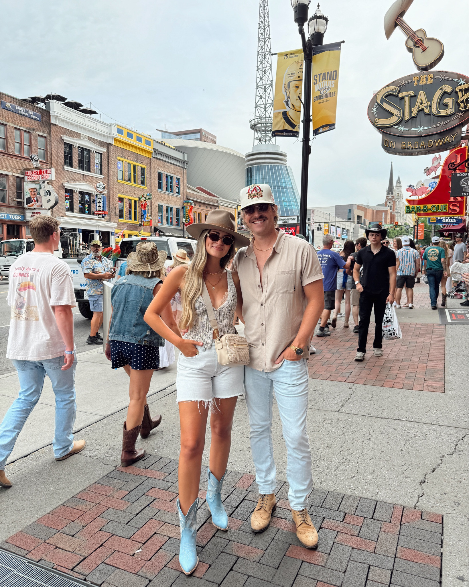 linking what I can and similar options 🤠✨ 

Nashville Outfits | Nashville ootd | country concert outfits inspo | braves finds | j crew | levis | cowboy boots 