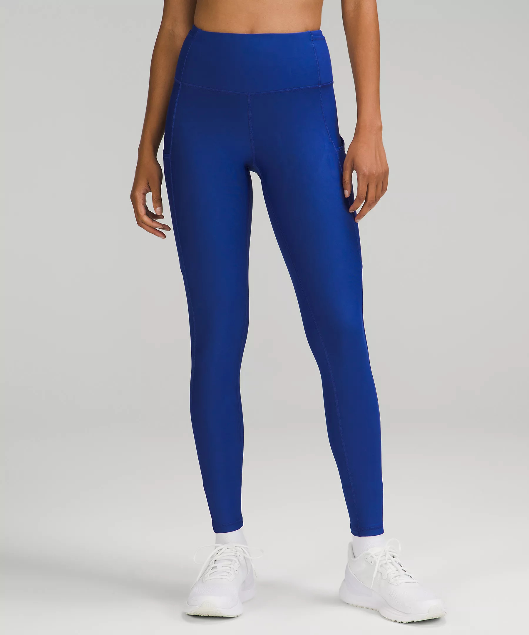 Fast and Free High-Rise Fleece Tight 28" | Lululemon (US)
