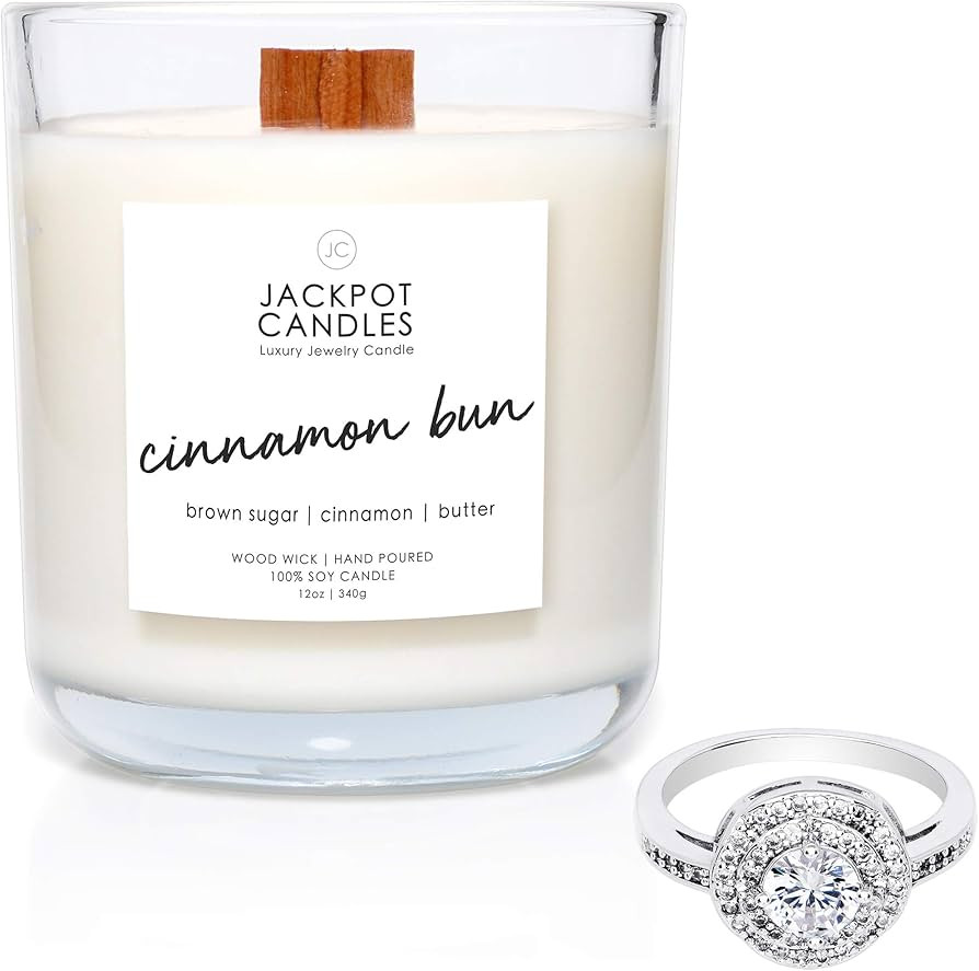 Amazon.com: Jackpot Candles Birthday Cake Candle with Ring Inside (Surprise Jewelry Valued at $15... | Amazon (US)