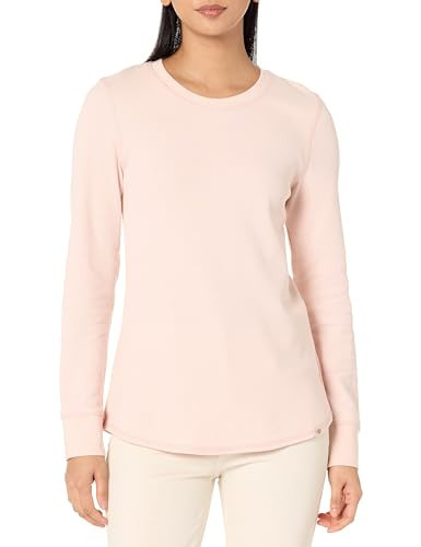 Dickies Women’s Long Sleeve Heavyweight Graphic T-Shirt, Peach Whip, L | Amazon (US)