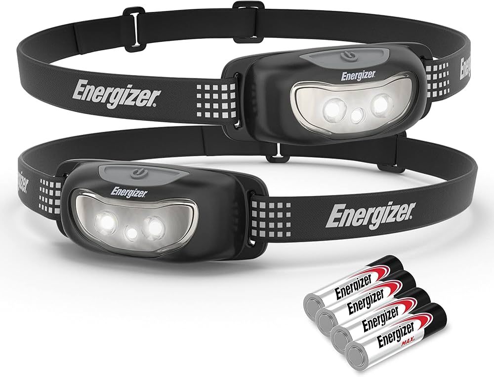 Energizer LED Headlamp (2-Pack) Universal+, IPX4 Water Resistant Headlamps, High-Performance Head... | Amazon (US)