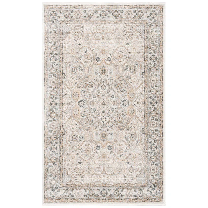 Gaige Oriental Beige Area Rug | Wayfair North America