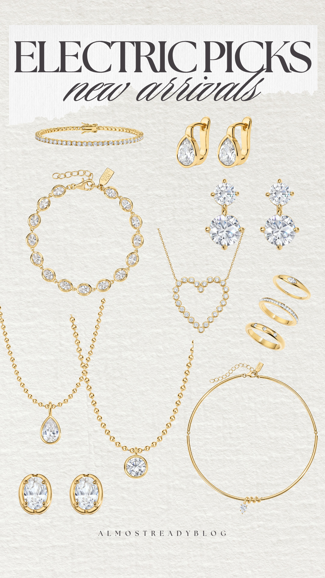 Cutest new arrivals from Electric Picks 

new arrivals, trending jewelry, bracelets, necklace, earrings, amanda west, almost_ready blog 

 #LTKootd