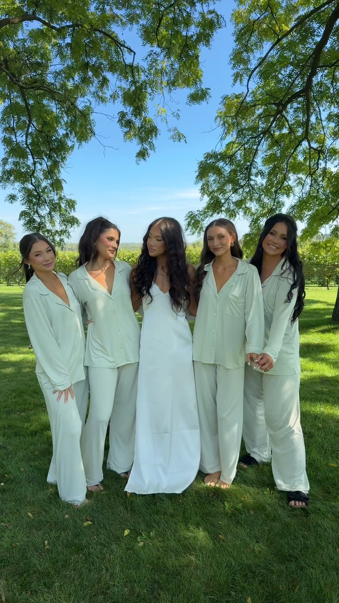 Getting g ready pajamas 🫶🏼

#LTKWedding