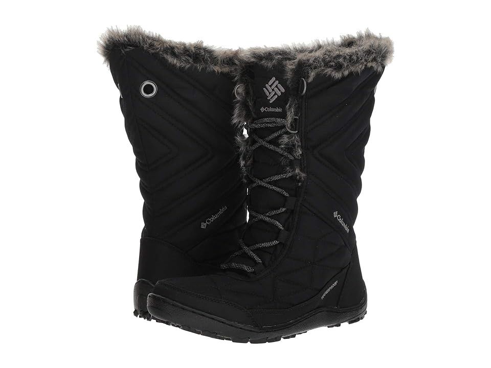 Columbia Minx Mid III (Black/Ti Grey Steel) Women's Cold Weather Boots | Zappos