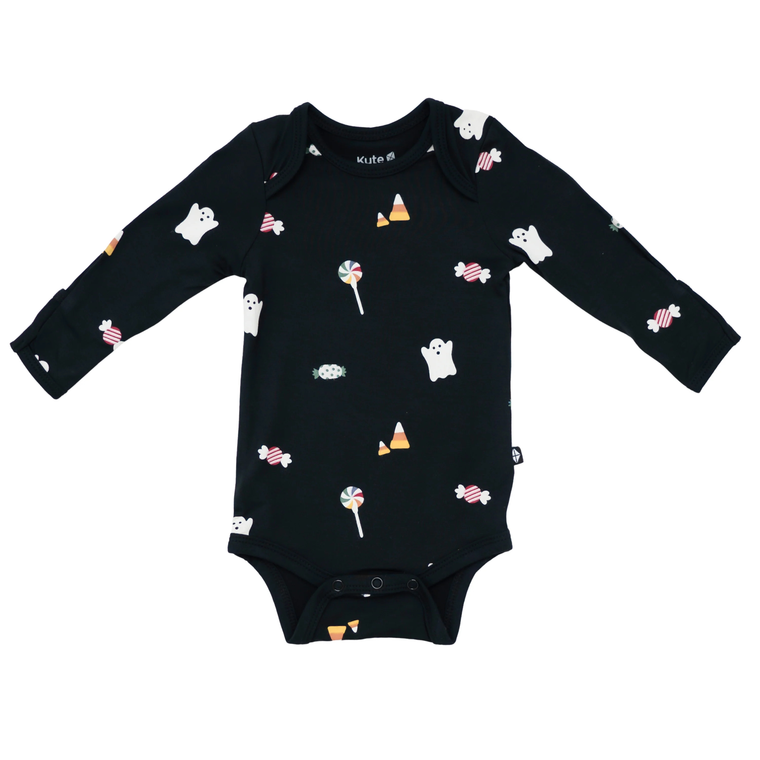 Long Sleeve Bodysuit in Trick or Treat | Kyte BABY