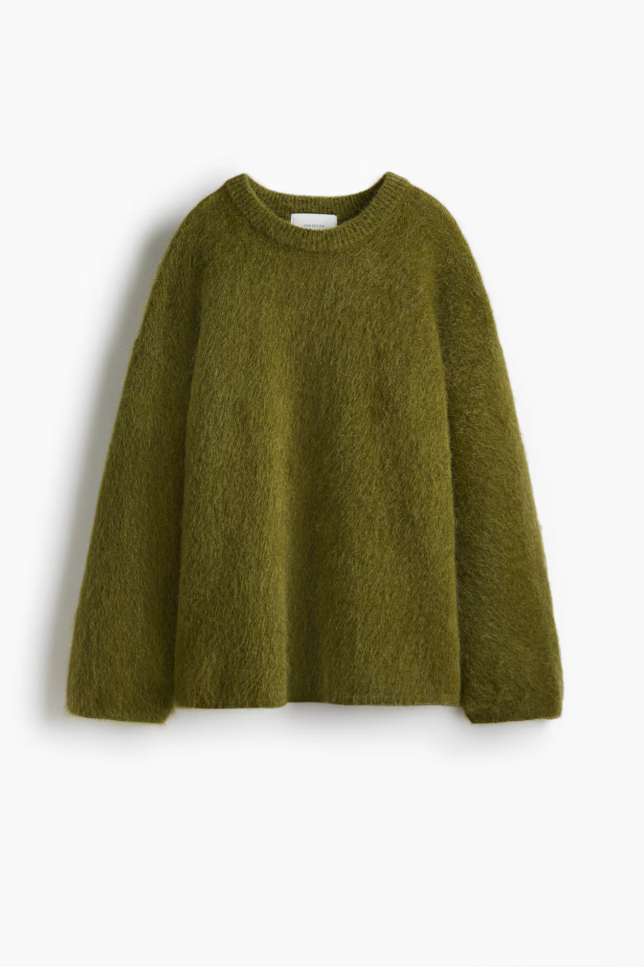 Oversized Mohair-Blend Sweater | H&M (US + CA)