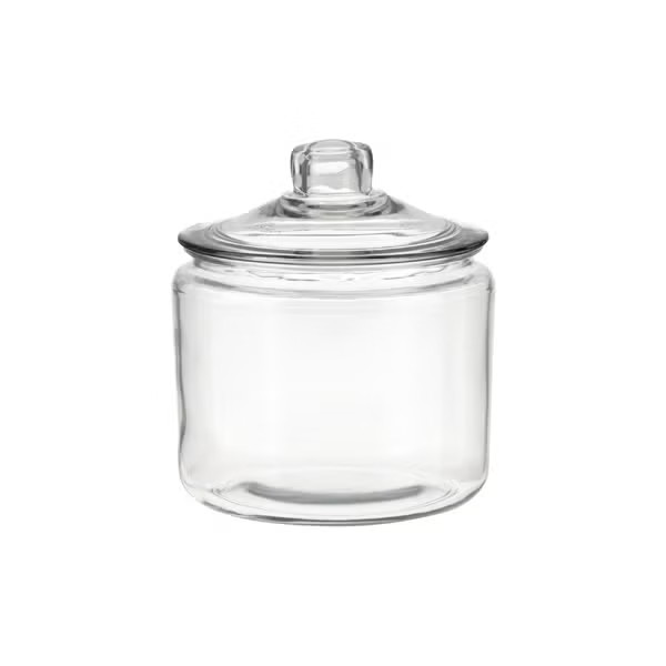 anchor 3 qt. Glass Canister Glass Lid | The Container Store