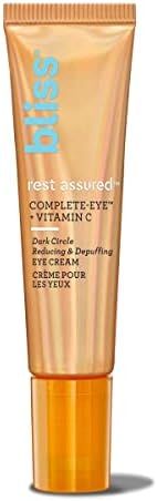 Bliss Rest Assured ™ Eye Cream | Dark Circle Reducing & Depuffing Eye Cream | With Vitamin C & Caffe | Amazon (US)