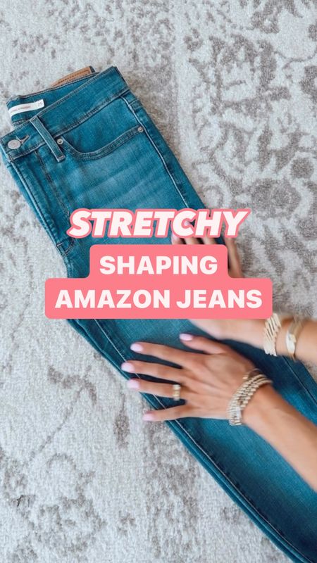✨POV: You found the comfiest shaping stretchy jeans UNDER $50

✨They’re super stretchy and make your bum look great!! 

✨Pair with boots, sandals, sneakers, mules, or flats! 

✨I’m wearing my true to size, 25 regular length.

#LTKStyleTip #LTKFindsUnder50 #LTKVideo