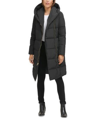 Cole Haan Taffeta Down Zip Front Coat  | Bloomingdale's Women | Bloomingdale's (US)