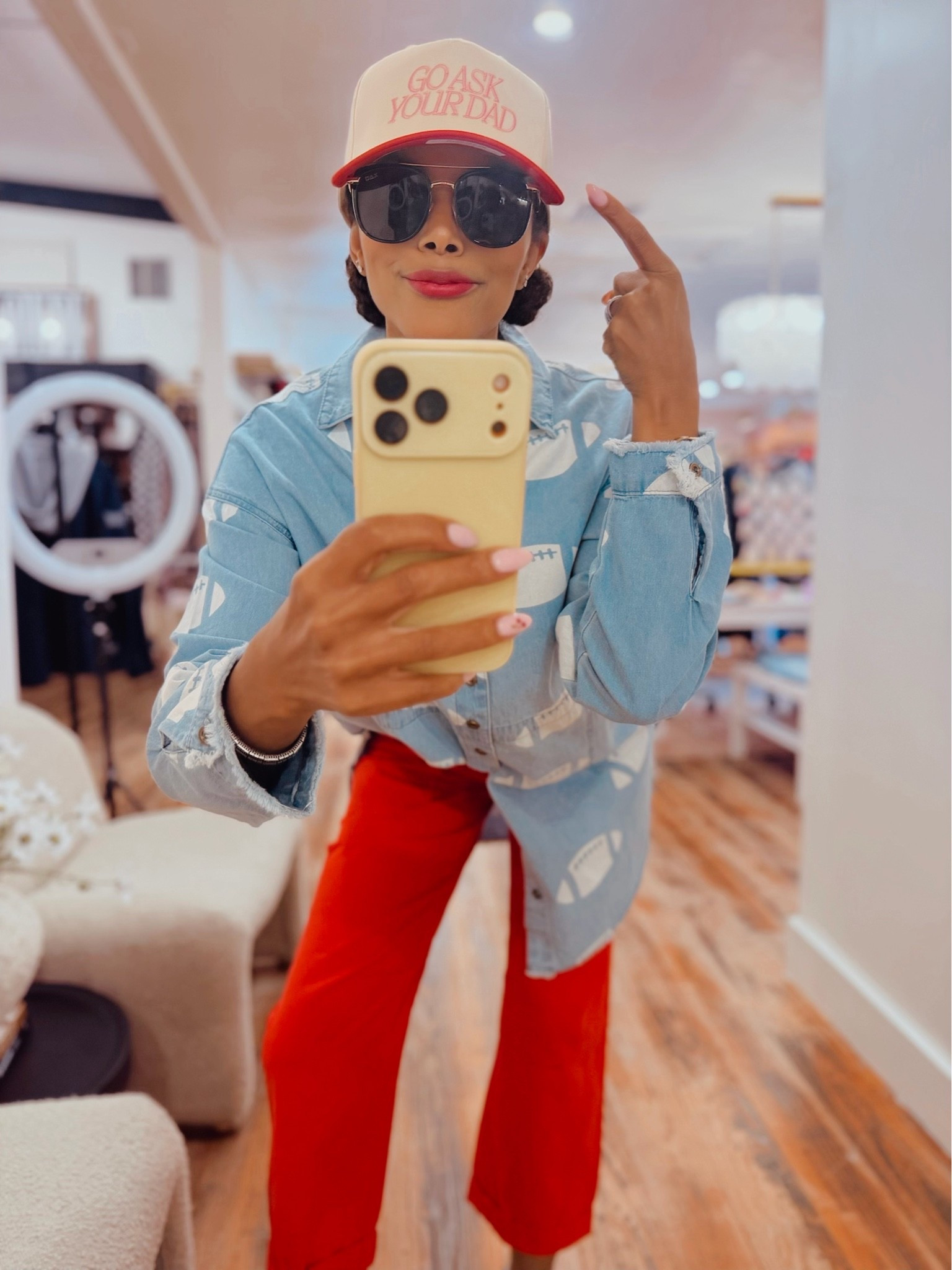 Because let’s be honest we hear mom in our sleep! Dads tag your it we got things to do peace! 
Like this post, comment SHOP & I'II send you the links!
I am 5’5• 130Ib • 36B • 24/25 waist. All links can be found on @shopltk app following: @nursebeautypreneur
You must be following @nursebeautypreneur on IG
to receive the DM with links
outfit, summer outfit, easy casual outfit, 40s style, 40s fashion

#LTKgrwm #LTKmomlife #LTKootd