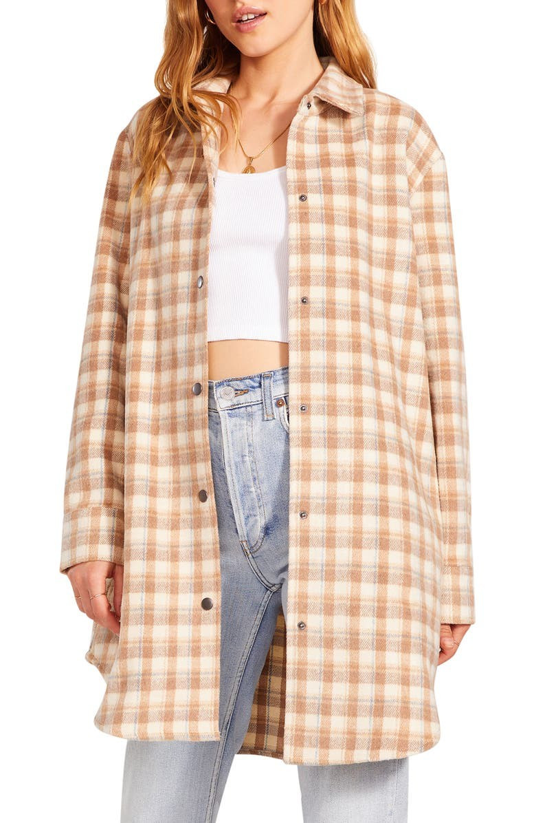 BB Dakota Eldridge Plaid Shirt Jacket | Nordstrom | Nordstrom