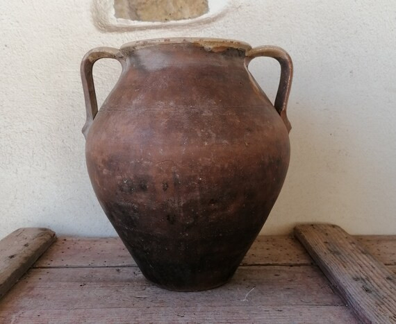 Ancient Italian Terracotta Jug '800 Rustic Terracotta - Etsy | Etsy (US)
