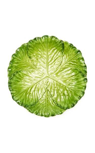 Farm-To-Table By MODA DOMUS, Set-Of-Four Handpainted Ceramic Cabbage Dinner Plates | Moda Operandi (Global)