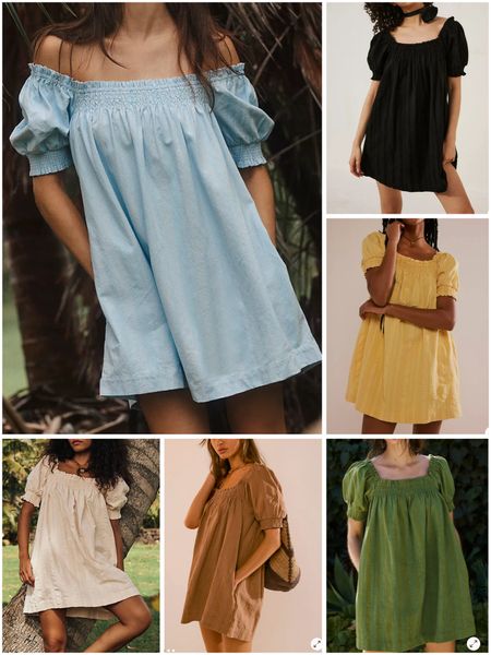 Free people mini babydoll dress in several summer colors!



#LTKfindsunder100 #LTKstyletip #LTKFestival