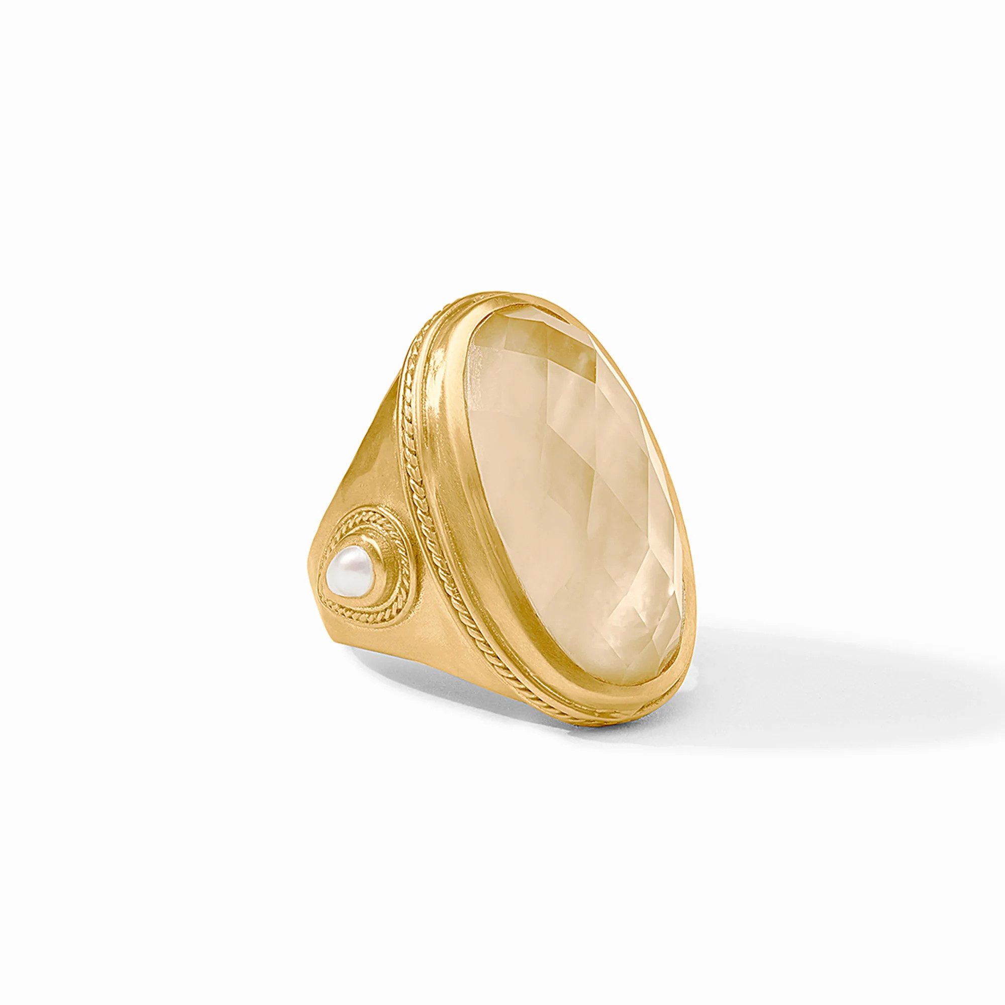Cannes Gold Statement Ring | Julie Vos