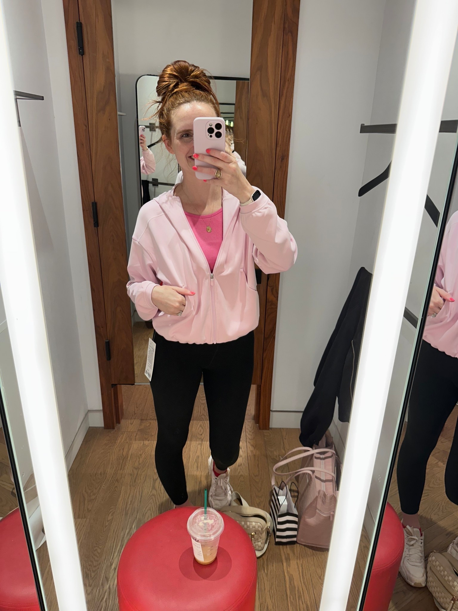 Had to bring this Lululemon Softstreme Hoodie home with me while I was in NYC! Love the slightly slouchy fit but not too big, the softest material (if you’ve felt Softstreme, you know) and I’m obsessed with the color! I’m in a size 6 - typically a 4, but I always size up in my jackets/hoodies for a little extra room!

#LTKActive #LTKStyleTip #LTKautumn
