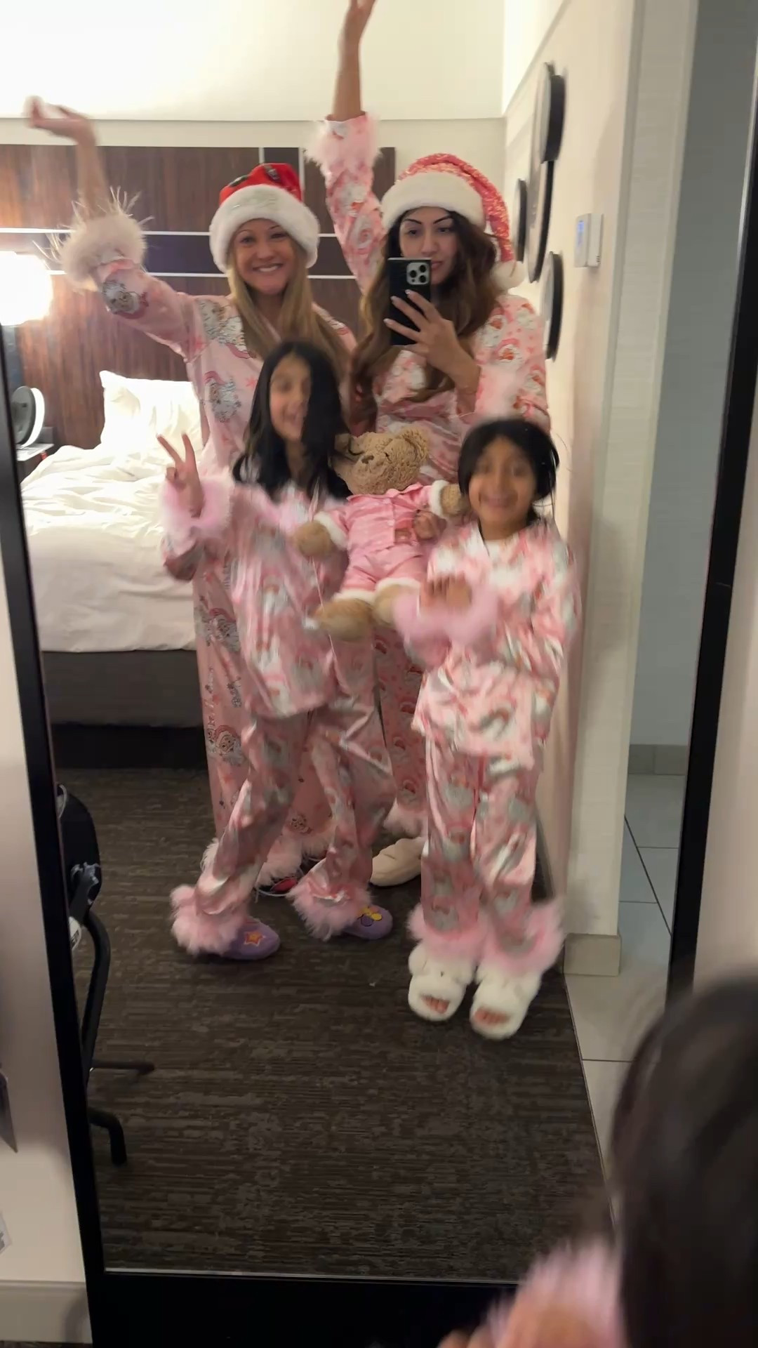 The cutest family matching pajamas on Amazon! These satin Santa pink pajamas make great gifts are so adorable for the whole family! #giftguide #christmaspajamas #christmas #ltkholiday #pajama #christmasgift #feathertrimpajama

#LTKFamily #LTKHoliday #LTKGiftGuide