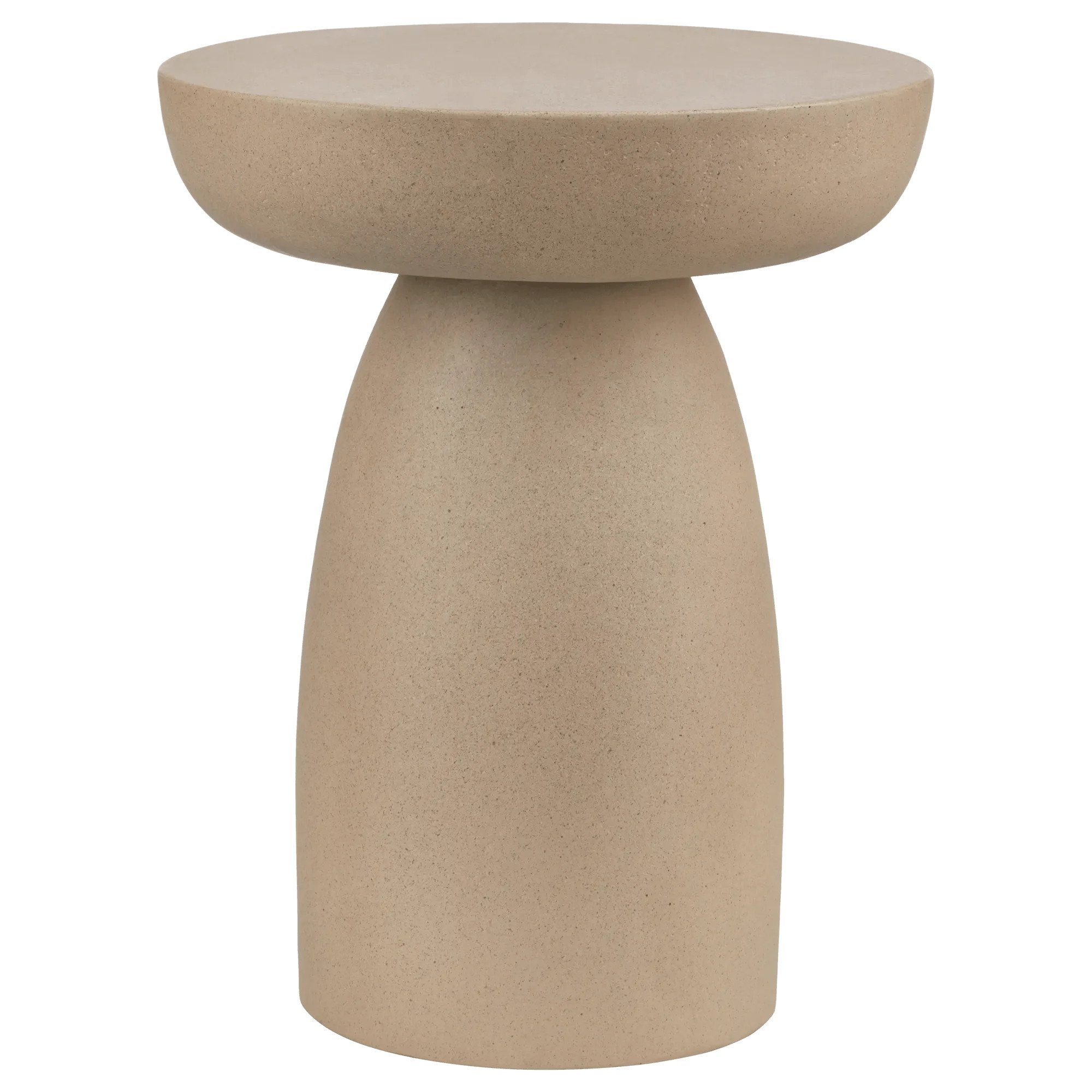 Bouclair Beige Concrete Effect Side Table | Walmart (CA)
