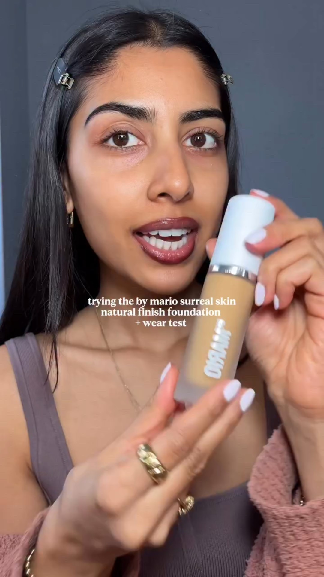 let’s test out the @makeupbymario surrealskin foundation 
.
.
.
#makeupbymario #surrealskinfoundation #foundation #makeupreview #foundationweartest