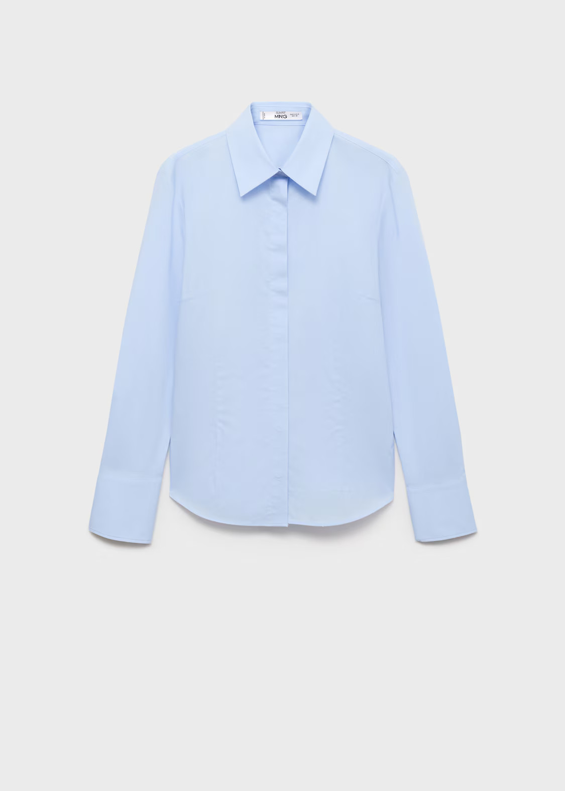 Fitted cotton shirt - Women | MANGO United Kingdom | MANGO (UK)