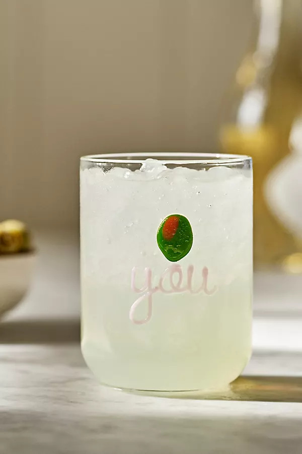 Love Notes Icon Juice Glass | Anthropologie (US)