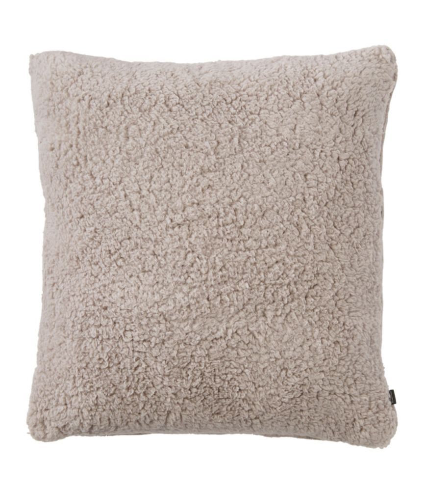Wicked Plush Throw Pillow Woodsmoke 18"x18", Polyester L.L.Bean | L.L. Bean