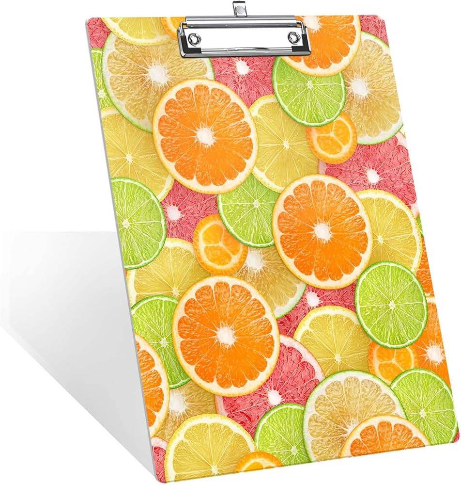 XNSJVGB Clipboard,Decorative Clipboards A4 Letter Size Fashion Clipboards for Office School PVC H... | Amazon (US)