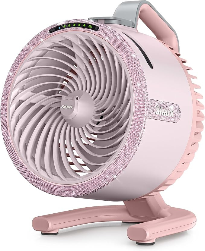 Shark FlexBreeze HydroGo Pro Portable Misting Fan, Pink Diamond, FA056PK9 | Corded/Cordless, Indo... | Amazon (US)
