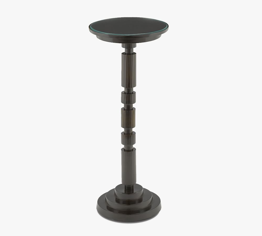 Dover 11" Metal Cocktail Table | Pottery Barn (US)