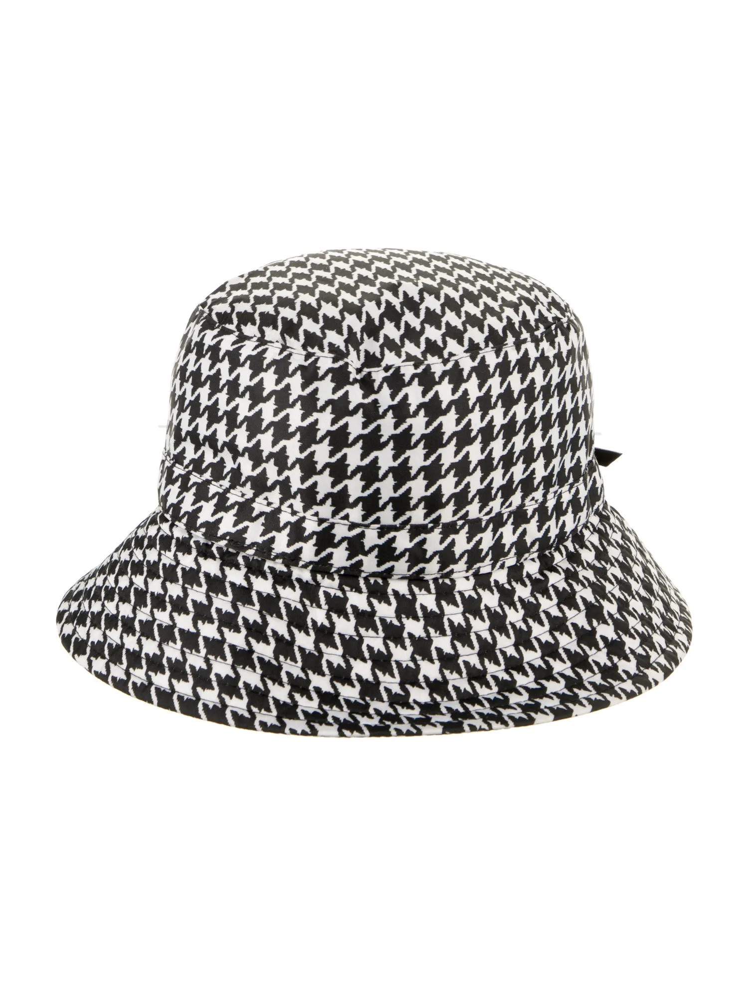 Black patterned bucket hat | The RealReal