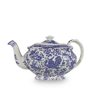 Blue Regal Peacock Teapot 5 Cup | Denby (UK)