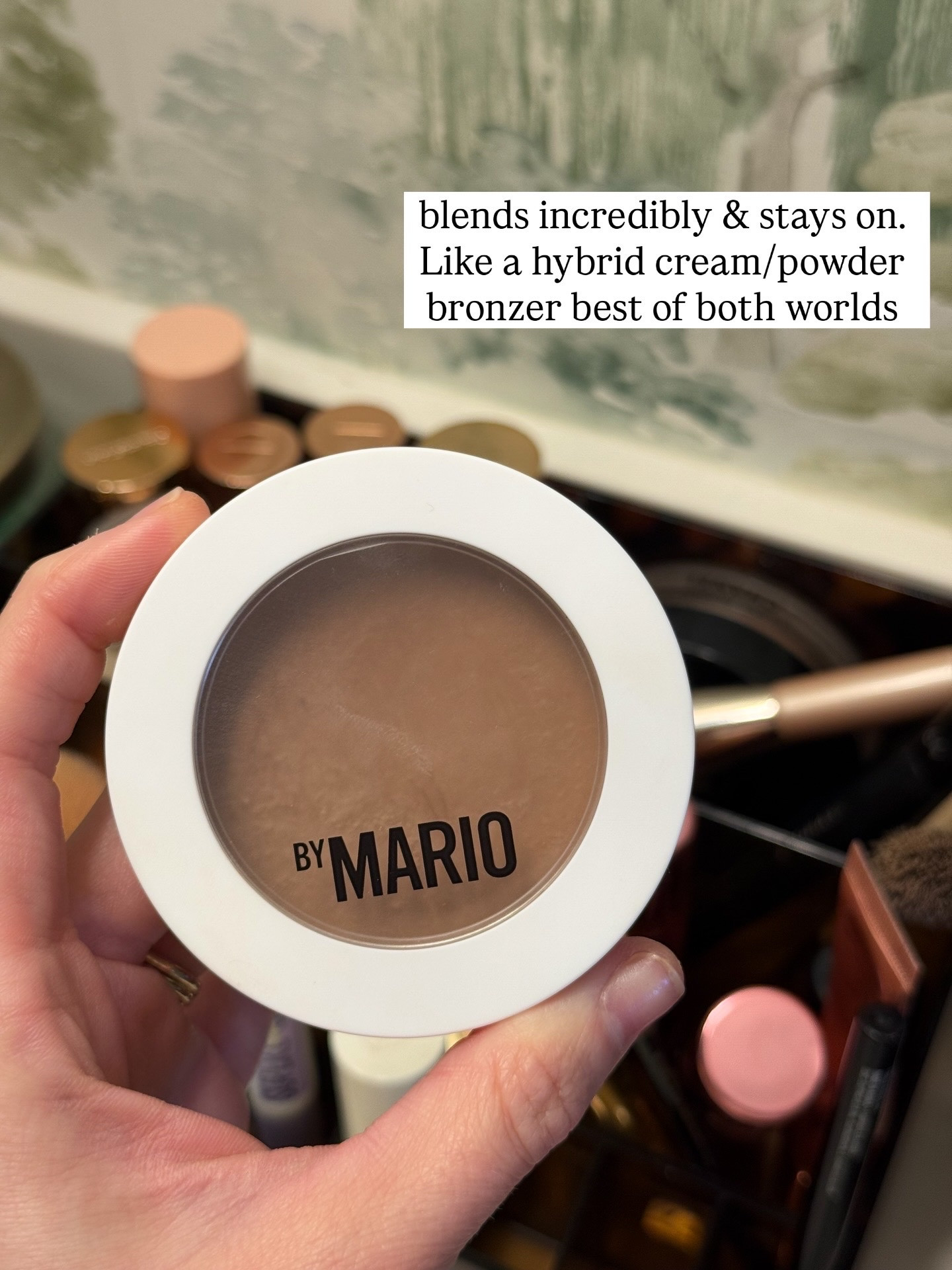 My top tried & true Beauty products of 2025 that I use daily or weekly: my favorite bronzer is up next! 🤎 I wear shade Medium 
Makeup by Mario bronzer (cream/pressed powder hybrid): blends incredibly beautifully & stays ON. Like a hybrid cream/powder bronzer - best of both worlds 

#LTKBeauty #LTKselfcare