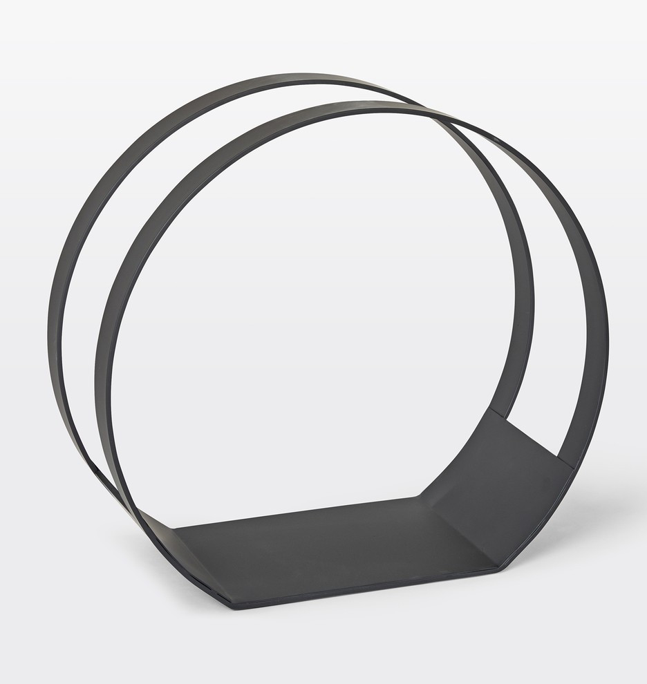 Double Round Log Holder | Rejuvenation